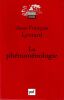La ph&eacute;nom&eacute;nologie. Lyotard Jean-Fran&ccedil;ois