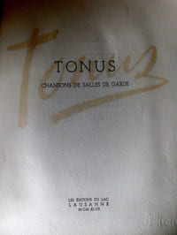 Tonus Chansons de salle de garde.