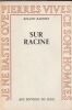 Sur Racine . BARTHES Roland.