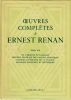 uvres compl&egrave;tes. Tome VIII : De l'origine du Langage - Histoire g&eacute;n&eacute;rale des Langues S&eacute;mites - Histoire Litt&eacute;raire de La France - M&eacute;langes Religieux ...