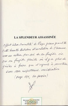 La Splendeur Assassinée - Tome I - L'Orage. . Aymard Guy.