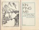 KIN P'ING MEI ou la merveilleuse histoire de HSI MEN avec ses six femmes. . Lavigne Paul.  