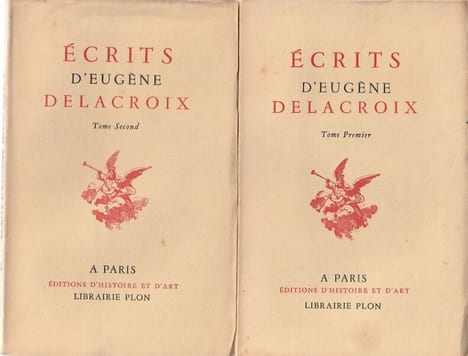 Écrits d'Eugène Delacroix.. Delacroix Eugène.
