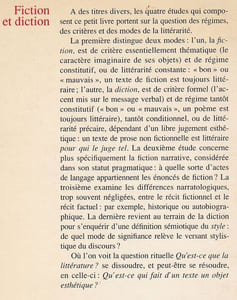 Fiction et diction.