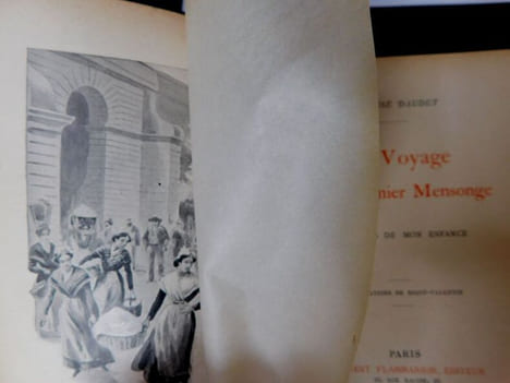 Premier Voyage premier Mensonge. Souvenirs de mon enfance. . Daudet (Alphonse) - Bigot-Vallentin.