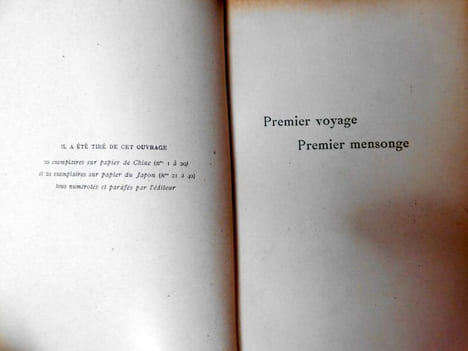 Premier Voyage premier Mensonge. Souvenirs de mon enfance. . Daudet (Alphonse) - Bigot-Vallentin.