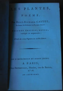 Les Plantes, Poème. 