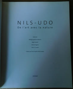 NILS-UDO De l'art avec la nature.