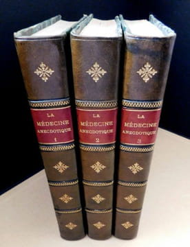 La médecine anecdotique, historique, littéraire. Estampes, dessins, gravures et fac-simile.. LUTAUD (A.)] MINIME (Dr) - Lebègue (Léon) - Robida ...
