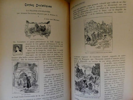 La médecine anecdotique, historique, littéraire. Estampes, dessins, gravures et fac-simile.. LUTAUD (A.)] MINIME (Dr) - Lebègue (Léon) - Robida ...