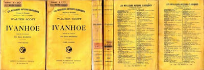 Inanhoe. Traduit de l'anglais par Henri Mansvic.