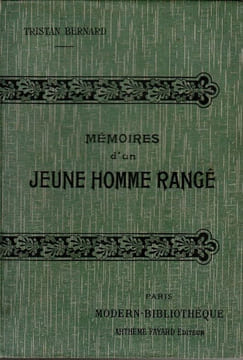 Mémoires d'un jeune homme rangé.. Bernard (Tristan)