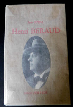 Henri BERAUD. De la Gerbe d'or au pain noir. . Butin (Jean)