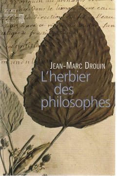 L'herbier des philosophes.. Drouin ( Jean-Marc)