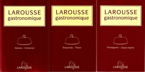 Larousse gastronomique. Complet en trois volumes. . Robuchon Joël - Collectif.