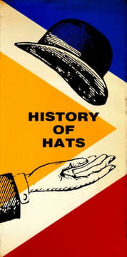 Histoire du chapeau (Hats of History). Tzara Tristan - Damase Jacques, Terras Lucien.