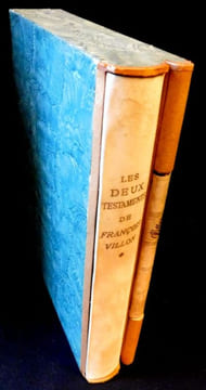 Les deux testaments de François Villon. . Villon (François)