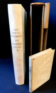 Les deux testaments de François Villon. 