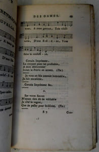 Amusement des Dames, ou nouveau recueil des chansons choisies. 