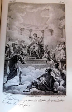 Les métamorphoses d'Ovide. Traduction nouvelle avec le texte latin, suivie d'une analyse de l'explication des fables, de notes géographiques, ...