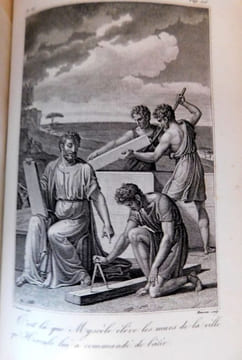 Les métamorphoses d'Ovide. Traduction nouvelle avec le texte latin, suivie d'une analyse de l'explication des fables, de notes géographiques, ...