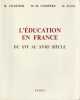 L'éducation en France du XVIe au XVIIIe siècle.. Chartier (Roger) - Compère Marie-Madeleine)  - Julia (Dominique) . 