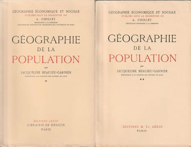 Géographie de la Population.