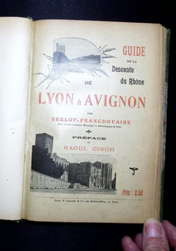 Guide de la descente du Rhône de Lyon à Avignon.. Berlot-Francdouaire.