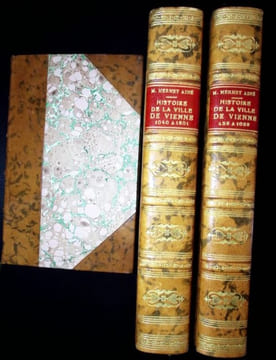 Histoire de la ville de Vienne. Tome 1. Époque Gauloise. Tome 2. 438 à 1039. Tome 3. 1040 à 1801.. Mermet Ainé (Thomas)