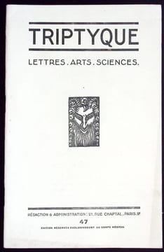 Triptyque N° 47. . Cabanel (Jean) - Fréjaville - Barjac (Claude) - Texcier ( Dessins) 