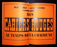 Mes cahiers rouges au temps de la Commune.