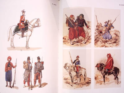Histoire de l'Algérie en images ou Iconographie historique de l'Algérie depuis le XVIe siècles jusqu'en 1871.