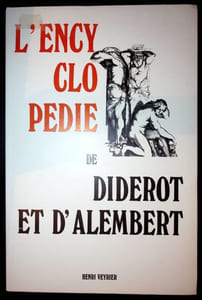 L'encyclopédie de Diderot et D'Alembert.