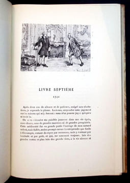 Les confessions Illustrations de Maurice Leloir.. Rousseau ( Jean-Jacques )