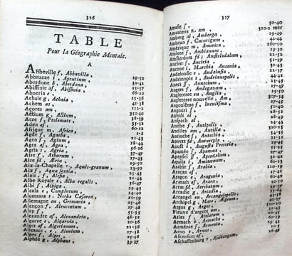 Géographie Universelle, exposée dans les différentes méthodes qui peuvent abréger l'étude et faciliter l'usage de cette science. . Buffier