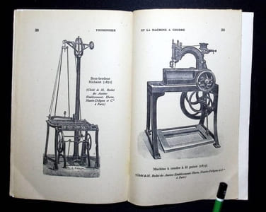 Thimonnier et la Machine à coudre.