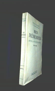 Mes Mémoires. Toute la vie d'un poète 1872-1944.. Fort (Paul)