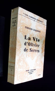 La vie d'Olivier de Serres.. Lequenne (Fernand)