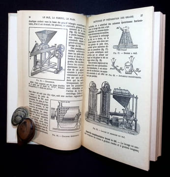 Le Blé, la farine, le pain, les semoules, les pâtes alimentaires. . Nottin, Paul