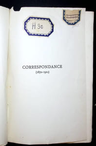 Correspondance 1870-1924 - 1 - L'établissement de la république - Le protectorat Tunisien - La régence en Espagne - La Turquie d'Abd Ul Hamid. Avec un commentaire et des notes de Henri Cambon.