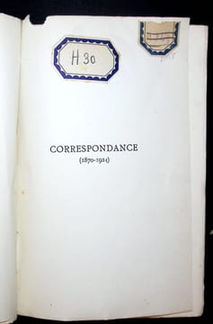 Correspondance 1870-1924 - 1 - L'établissement de la république - Le protectorat Tunisien - La régence en Espagne - La Turquie d'Abd Ul Hamid. Avec un ...