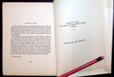 Morceaux choisis rassemblés par Marie-Madeleine Martin. 