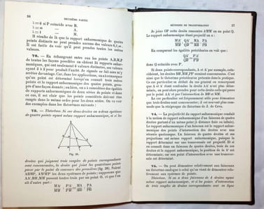 Introduction à l'étude de la géométrie Moderne. 