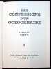 Confessions d'un octog&eacute;naire. Traduit de l'italien par Henriette Valot. Pr&eacute;face de Henri B&eacute;darida. . NIEVO (Ippolito)