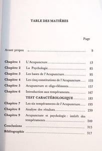 Acupuncture et Psychologie. Pour une approche nouvelle de la Psycho-Somatique. 