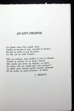 Lointains. Poèmes. . Bridot (Jean)