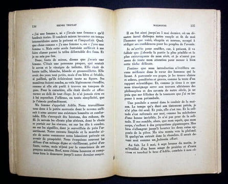 Du philanthrope à la Rouquine.. Troyat (Henri)