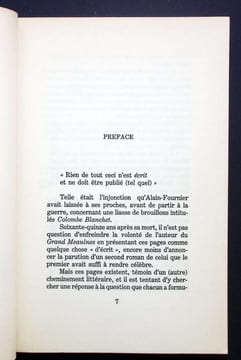 Alain Fournier Esquisses d'un second roman. Introduction d'Alain Rivière. Edition critique de Gabriella Manca.. Blanchet (Colombe)