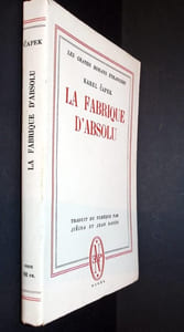 La fabrique d'absolu. 
