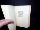 La chanson d'amour et de mort du cornette Christoph Rilke.. RILKE (Rainer Maria)